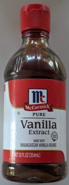 McCormick Culinary Pure Vanilla Extract package